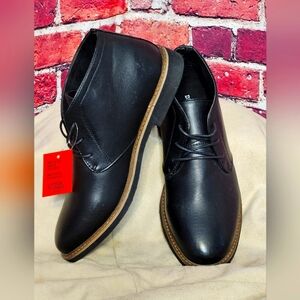 Classic Black Leather Men's Shoes